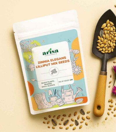 Zinnia Elegans Lilliput Mix Seeds